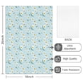 thumbnail image 2 of 2 Pcs Funny Kitchen Towels,Light Blue Daisy Flower Pattern Microfiber Dish Towels,Kitchen Tea Towels,Kitchen Towel Set (18" X 26"), 2 of 7