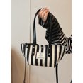 thumbnail image 4 of Bolso pequeño de rayas de colores contrastantes para mujer, nuevo bolso de mensajero popular de 2024, exquisito mini bolso de cubo portátil, 4 of 5