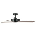 thumbnail image 5 of Ceiling Fan without Light and Wall Control, 52 Inch Black Ceiling Fan, 4-speed DC Motor,  Modern Ceiling Fan for Bedroom, Living Room, 5 of 11