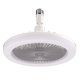 thumbnail image 1 of Lámpara de techo con ventilador de 5 aspas con temporizador silencioso (gris sin control) Likrtyny  Para estrenar, 1 of 8