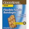 Good Sense Fabric Bandages - Assorted 30 Count (6 Units Included)