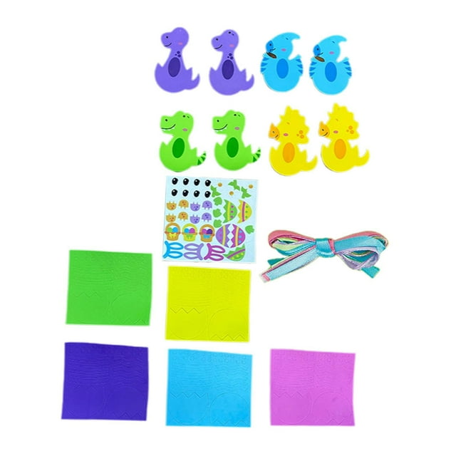 Pegatinas de Pascua, pegatinas de juegos, pegatinas de espuma, tarjetas DIY, decoración de Pascua para niños, manualidades escolares, aula de Pascua