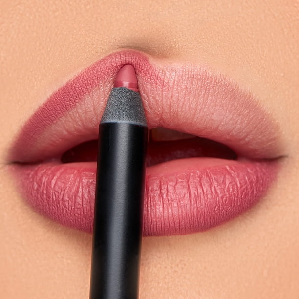 Lápiz labial K7L rosa, vegano, impermeable, a prueba de manchas