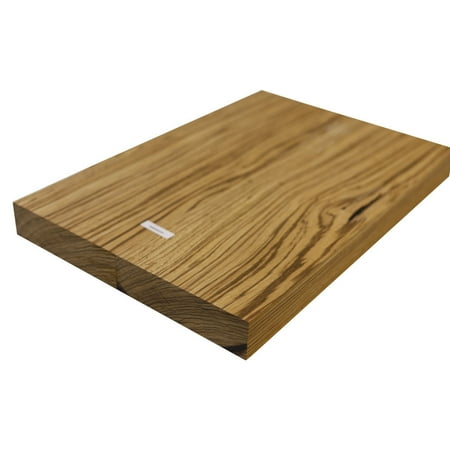 Exotic Zebrawood Explorer Electric/Bass Guitar Wood Body Blanks - Handcrafted for Precision and Style - 28" x 18" x 2" (2 Piece, Glued, Unplaned)