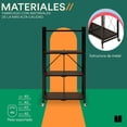thumbnail image 3 of Mubson Anaquel Plegable de 4 Niveles Erlo. Estanteria, 3 of 5