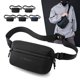 thumbnail image 2 of Bolso bandolera de moda para hombre, bolso de cintura para viajes al aire libre, bolso de hombro sencillo y moderno, 2 of 6