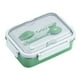 thumbnail image 2 of Rejillas para lonchera Bento Box de acero inoxidable, recipiente hermético para comida sellada Verde, 2 of 9