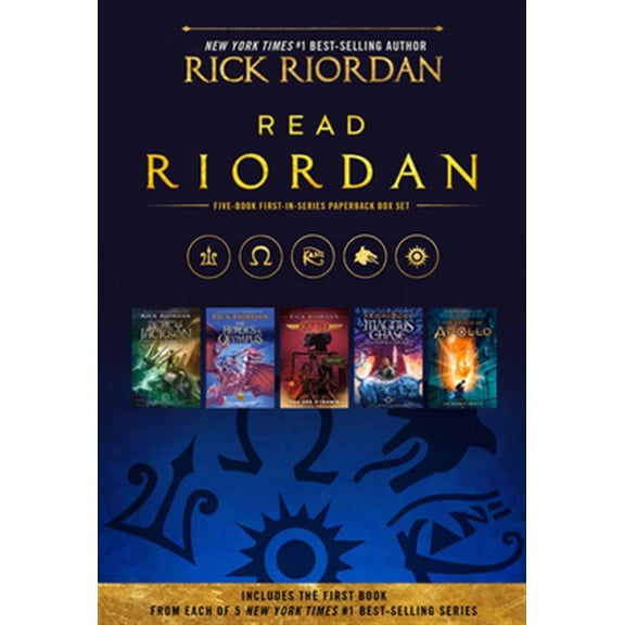 Pre-Owned Read Riordan: Five-Book First-In-Series Paperback Box Set (Paperback) 1368058116 9781368058117