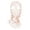 Orange, variant on Lace Masquerade Headband Hair Full Face Party Black Headgear Mesh Headwear, Hot Pink