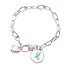 thumbnail image 1 of Pulsera de cadena de corazón Unbranded Geometric Abstract Bird patron de origami, 1 of 3