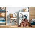thumbnail image 2 of Ahgly Company Machine Washable Indoor Round Transitional Construction Cone Orange Area Rugs, 5' Round, 2 of 7