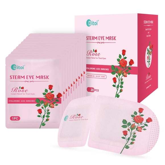 Máscara de ojos rica en ácido hialurónico Ditoi Heated Sleep, 20 paquetes