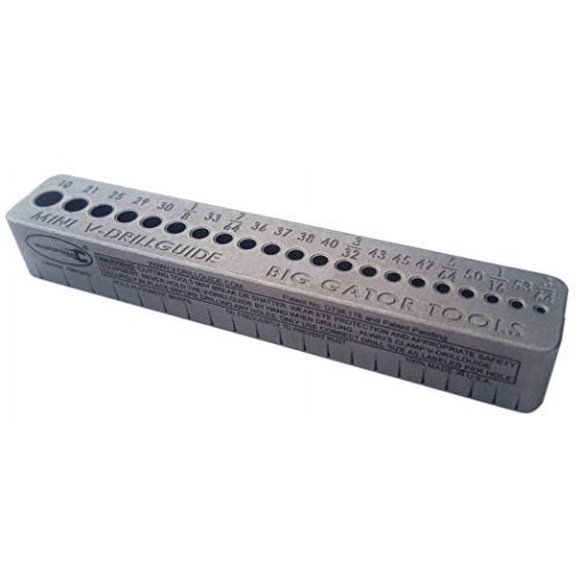 Big Gator Tools SDGMINI MINI Guide de Perceuse en V 21 Tailles de Perceuse