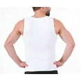 thumbnail image 3 of Insta Slim - Made in USA - Medium Compression Activewear Tank-Top for Men. Tummy Control Slimming Shapewear Body-Shaper for Beer Belly, Love Handles & Back Support (White, 6X), 3 of 22