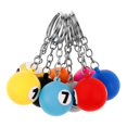 thumbnail image 4 of 9pcs Billiards Ball Keychains Pool Ball Keychains Pool Player Gifts Decorative Sports Themed Keychains, 4 of 4