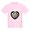 Light Pink, variant on CafePress - Dart Love Kids Light T Shirt - Light T-Shirt Kids XS-XL