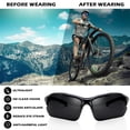 thumbnail image 4 of Gafas de sol deportivas polarizadas GGSTDDUP UV400 4 unidades unisex, 4 of 7