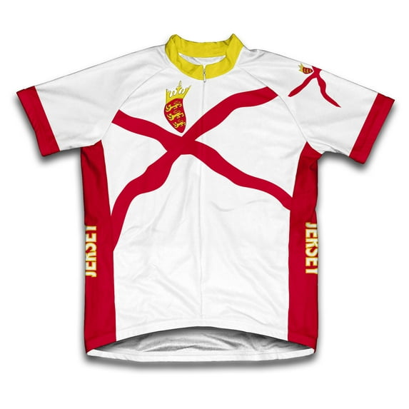 Jersey Flag Short Sleeve Cycling Jersey for Men - Size M