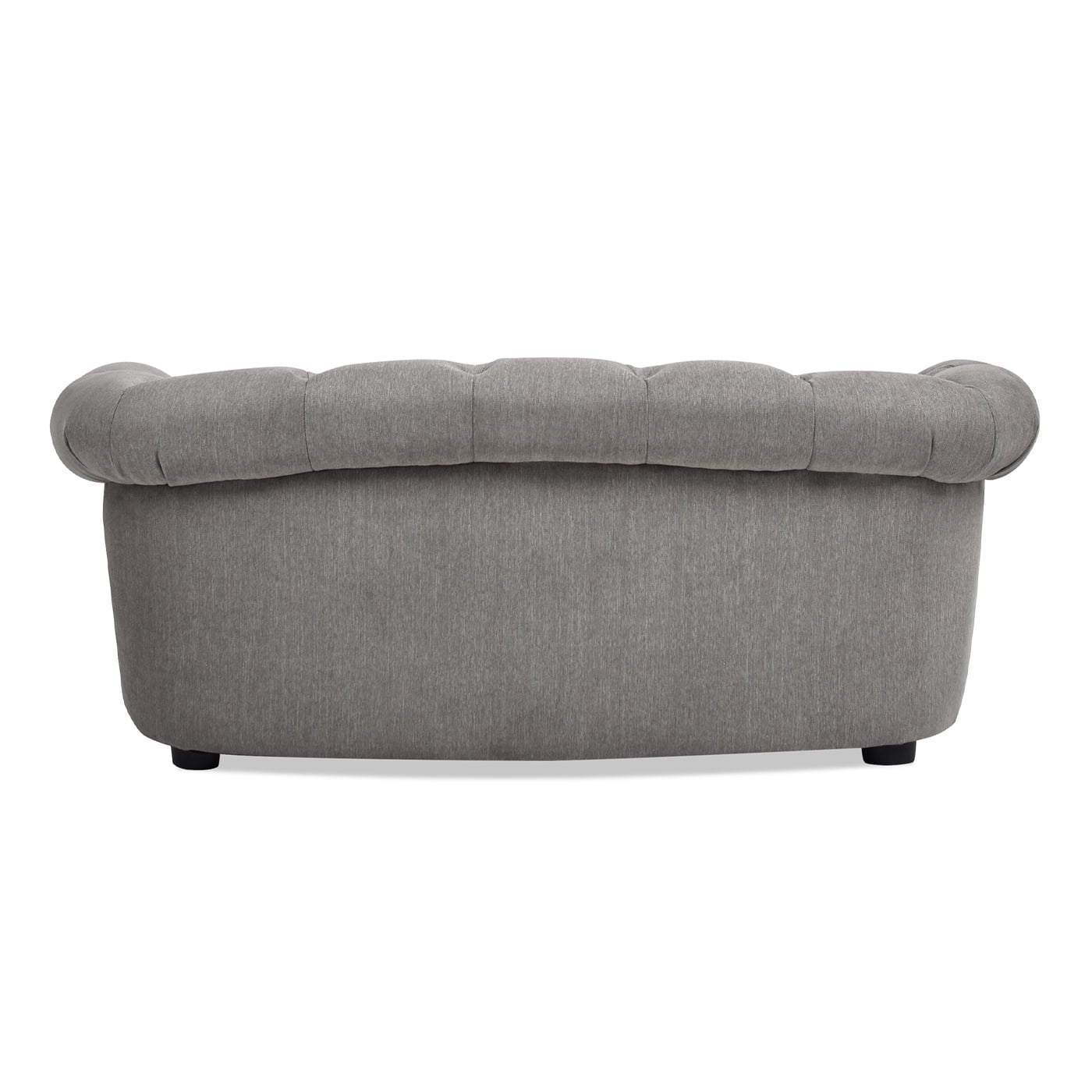 36.5" Chesterfield Dog Sofa Bed, Medium, Uptown Gray Stain Resistant