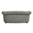thumbnail image 3 of Jennifer Taylor Home Kiki 36.5" Chesterfield Dog Sofa Bed, Medium, Uptown Gray Stain Resistant High Performance Polyester, 3 of 8