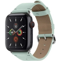 Native Union Classic Strap – Italian Leather – Compatible with Apple Watch 44/45/46/49mm (Sage)