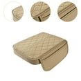 thumbnail image 6 of funtasica Generic Car Armrest Cushion Armrest Universal Car Auto Accessories Car Armrest Pad Covers for Auto Vehicles Suvs Beige, 6 of 8