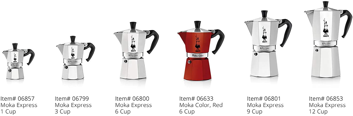Bialetti MOKA EXPRESS 6 CUPS Giftbox 