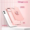 thumbnail image 2 of compatible iPhone 11 Rotating Ring Holder Magnetic Phone Case Cheap and fine, 2 of 5