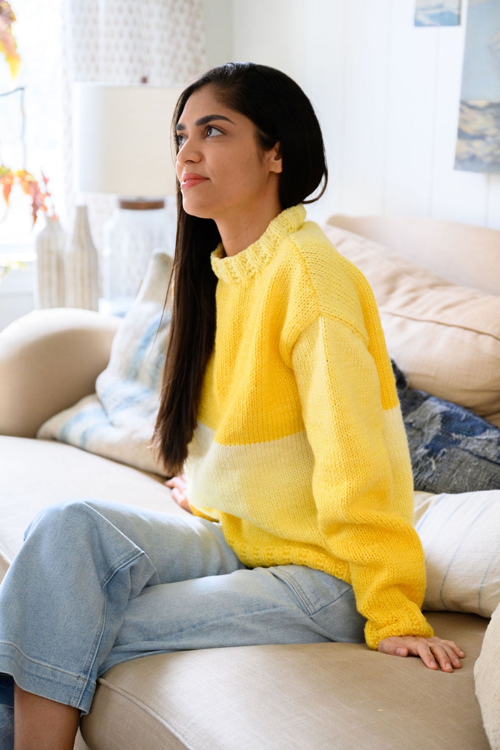 Fil Lion Brand Mandala Gradient Rose Clair, Fil acrylique ombré, 150g/ 270m, 1-CT