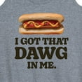 thumbnail image 3 of Instant Message - Got That Dawg In Me - Women's Racerback Tank Top, 3 of 6
