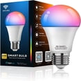 thumbnail image 1 of EIMELI WiFi & Bluetooth Ampoules Intelligentes avec Télécommande E26 LED Couleur Changeante Ampoule RGB + Lumière Blanche Chaude à Froide Dimmable Travail d'Éclairage Intelligent à la Maison avec Alexa Assistant (Pack de, 1 of 10