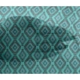 thumbnail image 4 of Tissu Imprimé Style Argyle Ikat 1 Yard 42 Inch Wide, 4 of 4