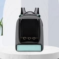thumbnail image 1 of Mochila portátil para loros, transportador de pájaros, cómoda jaula de viaje para loros, ajustable Hugtrwg Para estrenar, 1 of 7