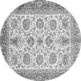 thumbnail image 1 of Ahgly Company Indoor Round Oriental Gray Traditional Area Rugs, 7' Round, 1 of 4