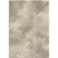 thumbnail image 1 of Airhaven Contemporary 8x10 Area Rug in Cream/Grey, 1 of 6