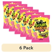 (6 pack) SOUR PATCH KIDS Lemonade Fest Soft & Chewy Gummy Candy, 8.02 oz