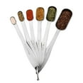 thumbnail image 1 of 6Pcs Stainless Steel Measuring Spoon Set For Baking Sugar Coffee Graduated Kitchen Spoons Scoop Measuring Kitchen Tools, 1 of 8