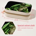 thumbnail image 5 of Frog Velvet Portable Decorative Box with Removable Compartment - Storage Box, Display Case, and Earring Holder - Ideal Gift, 5 of 7
