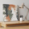 thumbnail image 4 of Ships Next Day Canvas Wall Art 10"x10", Vintage Sage Green Orange Wood Framed Canvas Print Painting, Modern Abstract Art Ready to Hang Small Picture Wall Decor for Home Kitchen Nursery Office, 4 of 9