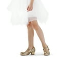 thumbnail image 3 of Kushyshoo Gold Girls Dress Shoes Mary Jane 1.5in Low Heel Wedding Party Princess 1M, 3 of 7