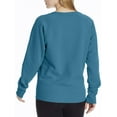 thumbnail image 2 of Champion Women's Powerblend Boyfriend Left Chest Crewneck Sweatshirt, 2 of 5