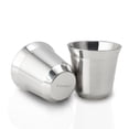 thumbnail image 1 of Easyworkz Juego de tazas de espresso de acero inoxidable con aislamiento de doble pared, 150 ml, 1 of 7