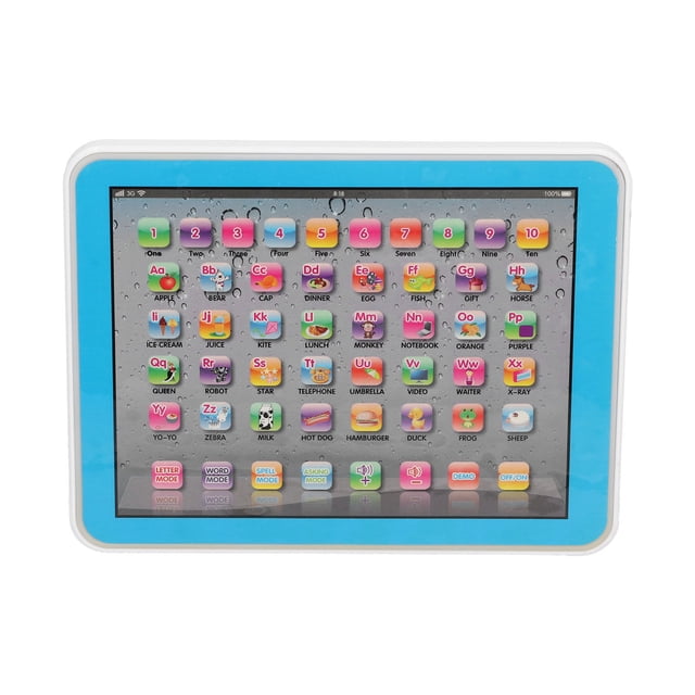Tableta Para Niños, Tableta Para Bebé, Juguetes Educativos, Máquina Electrónica, Aprendizaje Temprano, Tableta De Estudio En Inglés