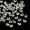 Clear, variant on U8MO 260pcs/20g Czech Glass Tiny Beads 2-Hole Loose SuperDuo Twin Beads Craft 5x3.5mm-Blue AB Plated