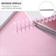 thumbnail image 4 of MasteelfCA 10pcs Comb Binding Spines Binding Wires Binding Machine Accessories, 4 of 9