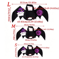 thumbnail image 2 of Fun and Festive Pet Halloween Costume - Adorable Dog Cat Bat Wings Design,C M, 2 of 5