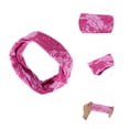 thumbnail image 3 of Unique Bargains 1 Pc Tie-Dye Headband for Yoga Pink Purple, 3 of 6