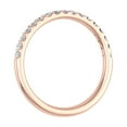 thumbnail image 2 of 1/4 Carat Diamond Womens Wedding Band in 14K Rose Gold (Ring Size 7.75) (I1-I2 Clarity), 2 of 4