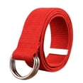 thumbnail image 4 of Tactical Nylon Stretch Belts for Men Nylon Belts for Men Plastic Buckle Fashion Belts for Women Trendy Belts for Women Trendy Silver Buckle Fashion Belts for Women Dresses Plus Size,D, 4 of 7