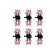 thumbnail image 2 of Pinza lateral de diamantes de imitación Pinza de pelo pequeña Pinza de pelo Clip de flequillo simple Clip superior Cabello Wmkox8yii  fajkfhkj4238, 2 of 2